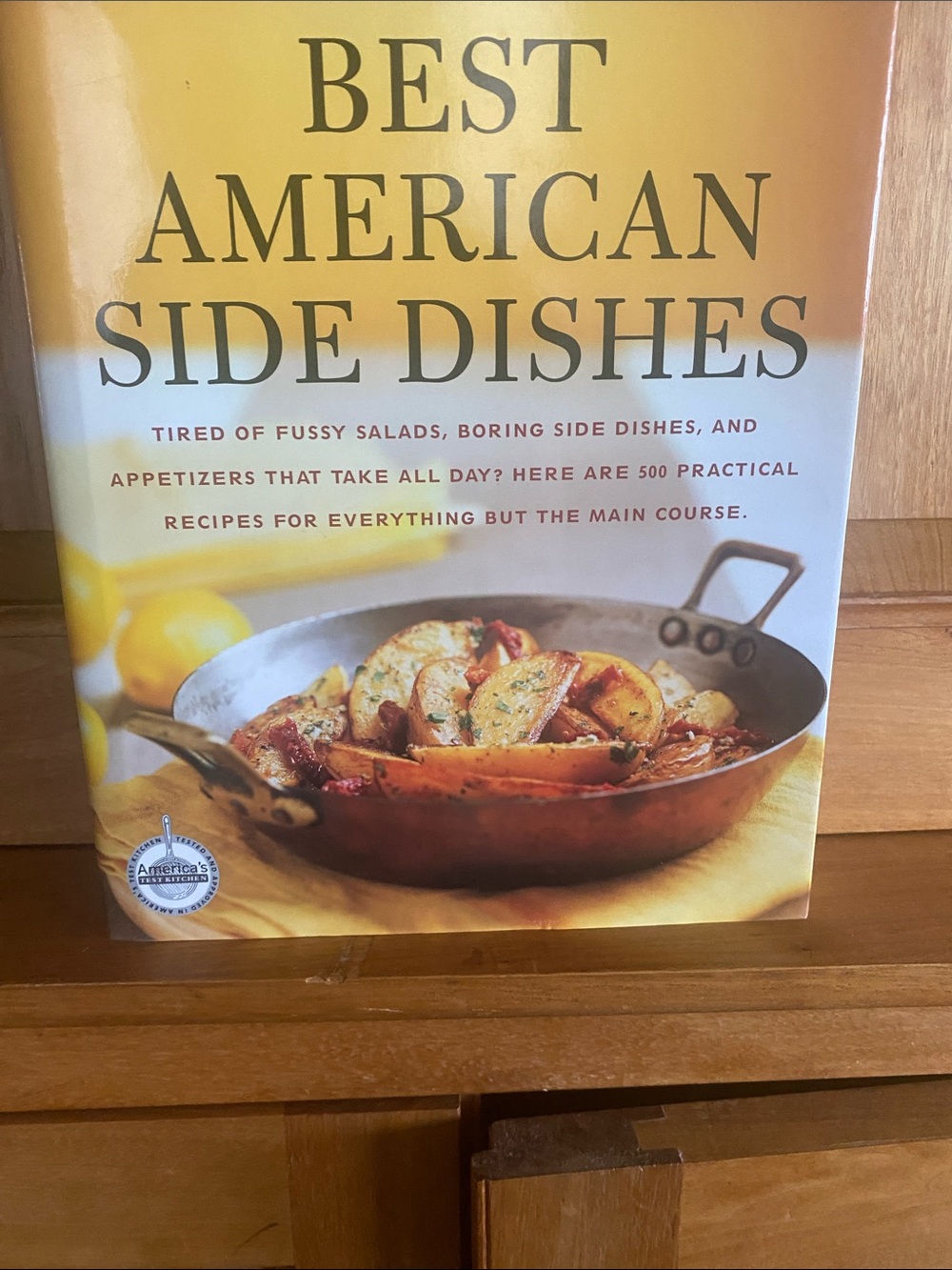 Best American Side Dishes Cookbook — Brown Copper Pan Cover